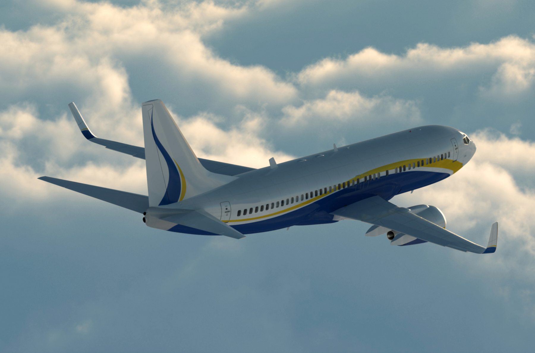 Boeing BBJ in flight — Private Jet Consultants acquisition advisory